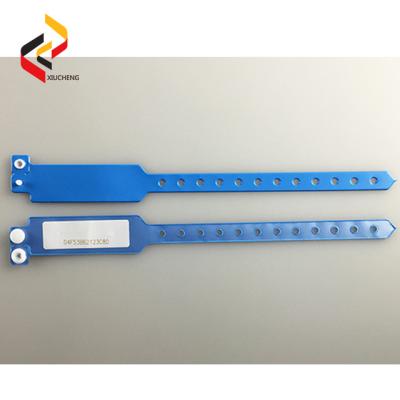 China One time used Paper RFID bracelet Passive Disposable Paper wristband for Amusement Park tickets for sale