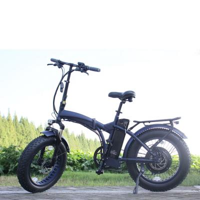 China 48v 1000w Aluminum Alloy Frame Folding Ebike Tire China Fat 20 Inch Electric Bicycle Mountain Bike For Sale for sale