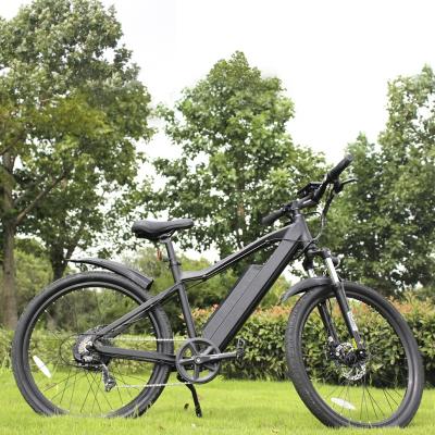 China Hot Sale 26 Inch 7 Speed ​​Aluminum Alloy 10ah Electric Bicycle 48v 500w Mountain Bike Aluminum PAS for sale