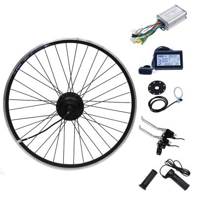 China waterproof electric e bike kit LCD3 36V 250W bike kit with rear rack 10 oh battery 48V 1000W ebike conversion kit for sale