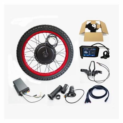 China Best Selling e Bike Kit 3000W Electric Bike Kit Sabvoton Controller ebike Conversion Kit 3000W e Bike Motor Kit for sale