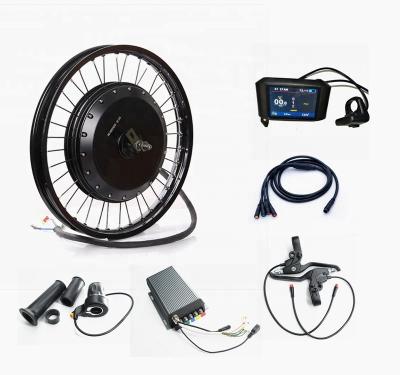 China Large Torque 8000w 72v Motorcycle Electric Motor Kit High Efficiency And Hot Sale In USA QS8000W for sale