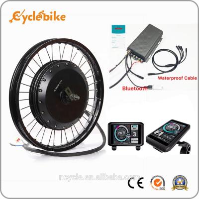 China Two series super speed 8000w electric bicycle ebike hub motor conversion kit for motorcycle for sale