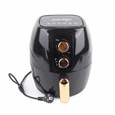 China Household 1400W 6L air fryer with mechanical knob for sale