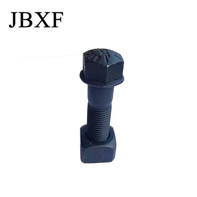 China Carbon Steel Track Bolts And Nuts Grey Black DIN Metric Hexagon Socket Head Cap Screws for sale