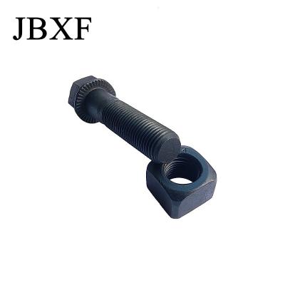 China Hexagon Head Metric Track Shoe Bolts / Excavator Bolt 1200Nm 30-100mm For Torque for sale