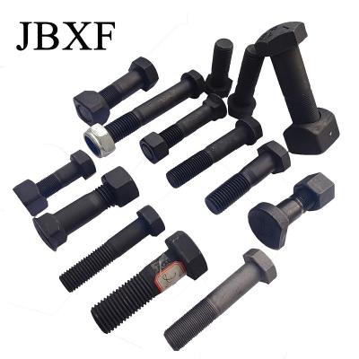 China Precision Forging Bolt And Nut For Excavator Track Link 110-32-11411+01803-01415 for sale