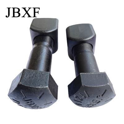 China Bulldozers And Excavator Bolt Nuts For Track Shoe Segment 10.9 12.9 Grade for sale