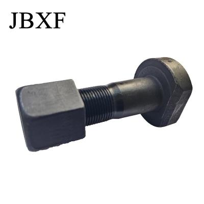 China 10.9 And 12.9 Grade Of Excavator Segment Bolt And Nut Zinc Plated for sale