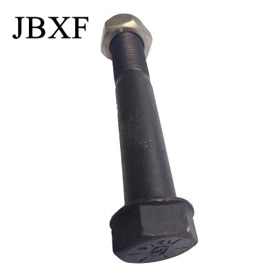 China 50mm Excavator Bucket Teeth Bolt And Nut Pc200 M24*127 Coarse Thread for sale