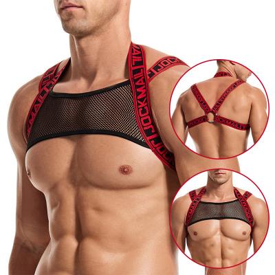 China Jockmail Adults Lingerie Costume Neoprene Bondage Harness Elastic Men Designed Flexible Fabric Sex Erotic Leather Underwear For Sexy Gay Boys for sale