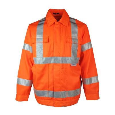 China Coal Customized Factory Supply Construction High Visibility Long Sleeve Safety Workwear Reflective Shirt for sale