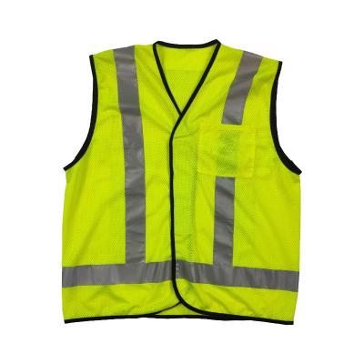 China Hi Vis Safety Vest Custom High Visibility Men's Hi Vis Safety Vest Reflective Workwear Workwear Tops for sale