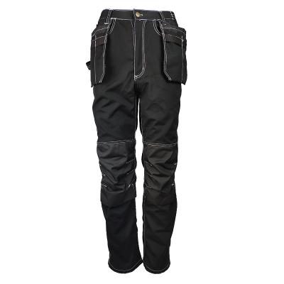 China Breathable Hot Sale Polyester /Cotton Multiple Pockets Custom Mechanic Cargo Mens Work Pants With Knee Pad Pad for sale