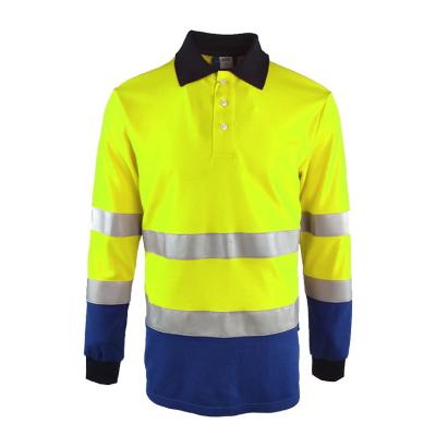 China Flame Retardant Fire Resistant Clothing 150g Electrican Safety Long Sleeve Shirt for sale