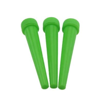 China High End Empty Green Black Plastic Medicine Tube CR Tall Conical Container for sale