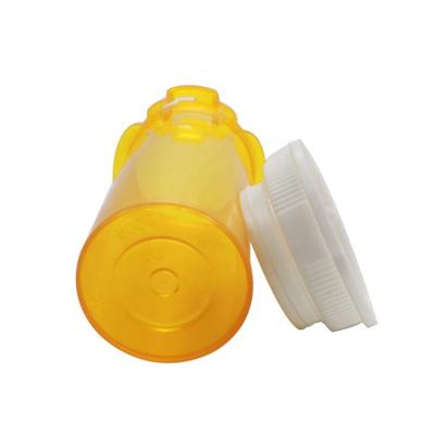 China 10dr 13dr 16dr 20dr 30dr 40dr 60dr Cap Vials Thumb Label Pharmaceutical Reversible Vial With Child Resistant Cap for sale