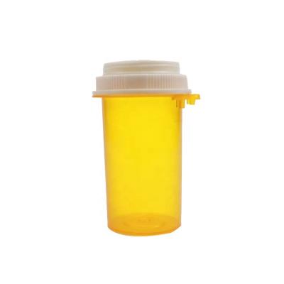 China Pharmaceutical Cap 20dr Vials Thumb Label Reversible Vial With Child Resistant Cap for sale