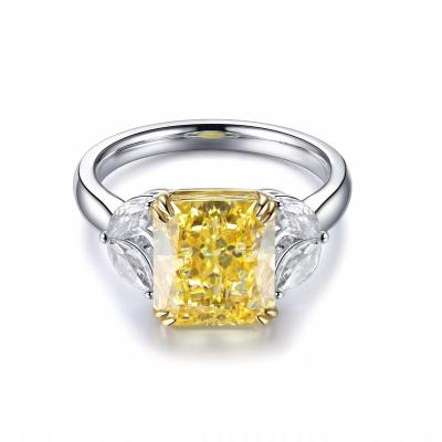 China Other Fashion Anster diamond  5.0ct Emerald Cut ring for weman for sale