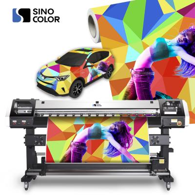 China Commercial Color 1.6m Cable Banner Head F1080/i3200 5ft Wide Format 5ft Wide Format Sino Eco Eco Plotter Banner Vinyl One Way Vision Printer for sale