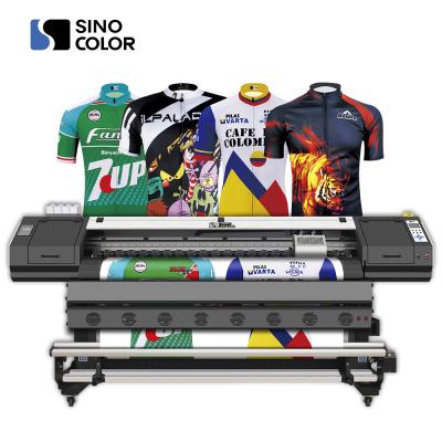 China Digital printing shops 1.8m sublimation textile printer machine WJ-740C for sale