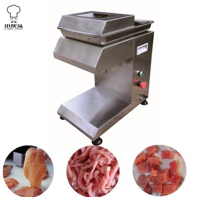 China Hotels CE Certified Meat Cutter Stainless Steel Fresh Meat Slicer Meat Cube Cutter 2017 for sale