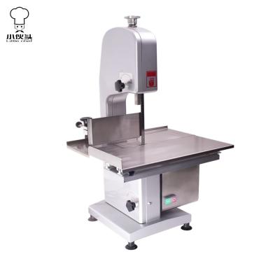 China Hotels Frozen Meat Cutting Machine With Sliding Working Table for sale