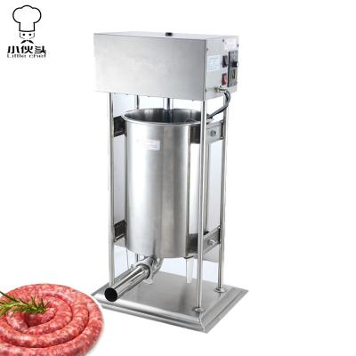 China Hotels Stainless Steel Vertical Manual Sausage Stuffer / 5L Sausage Filler for sale