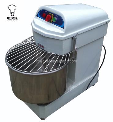 China 20L 30L 40L 50L Industrial Commercial Bread Cake Bread Dough Spiral Mixer for sale