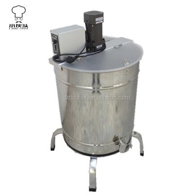 China Stainless Steel Automatic 4 Frame Honey Extractor With Disassembly Leg for sale