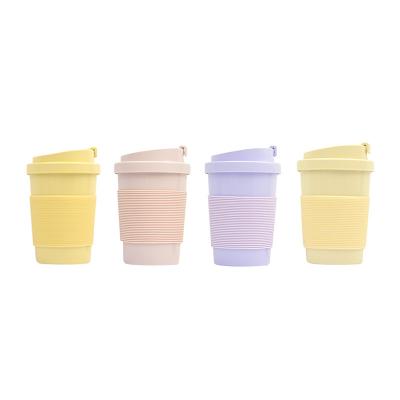 China Sustainable Manufacturer Leak Proof 120z PLA Coffee Mug Tumbler Travel Biodegradable Reusable Mug BPA FREE For Kids for sale