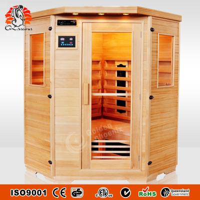 China Computer Control Panel Xuzhou QL Sauna Room Health Care Far Infrared Sauna G3CT for sale