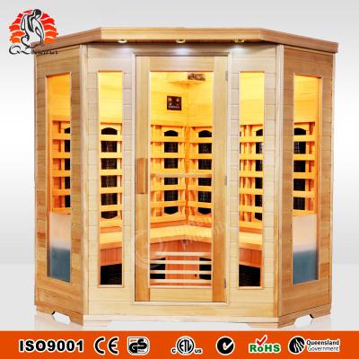 China Computer Control Panel 2017 Fashion New Home Use Sauna G3CTP Far Infrared Corner Sauna for sale