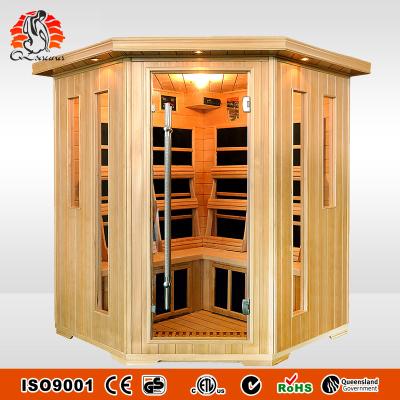 China Computer Control Panel 1900W Nano Carbon Heater Sauna Full Spectrum FIR Sauna Chamber G3CV for sale