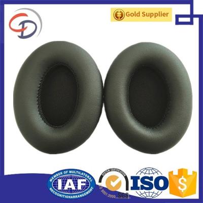 China Free samples Black protein leather Ear pad Cushion Cover for studio1.0 Headphones for sale