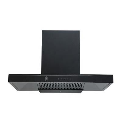 China Household T-shape Home Appliances Main Cooker Hood Kitchen Range Hood Chimney Wall Mounted Extractor for sale