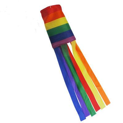 China LGBT FLYING Flag Stitched Nylon Windsock For Decorative Wind Direction Measurement Flag for sale