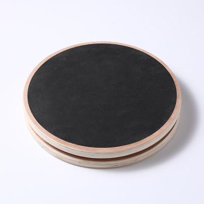 China Blance Logo Sport Board Custom Size High Quality Wooden Yoga Twisting Disc Exercises for sale