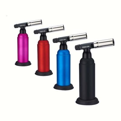 China Wholesale Price Custom Hot Modern Refillable Sublimation Logos Lighter Torch Selling Butane Torch for sale