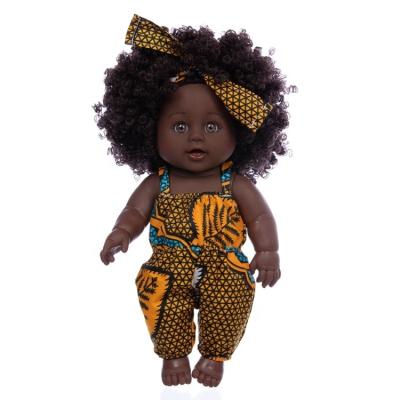 China Toddler Reborn Barbi Bebe De Doll For Kids Tiny Black Silicone Baby Surprise Doll Mold Toy Custom Reborn Baby Doll Cartoon Small for sale