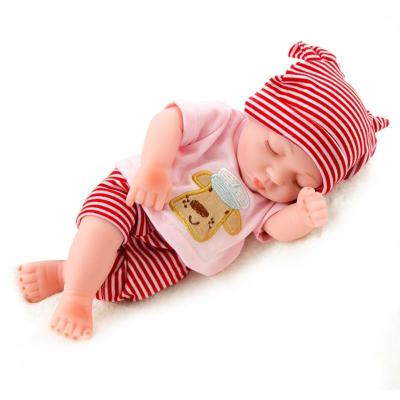 China Mini New Products Real Boy Reborn Baby Dolls 10 Inch Factory Price Animated Reborn Baby Toys Doll Reborn Dolls for sale