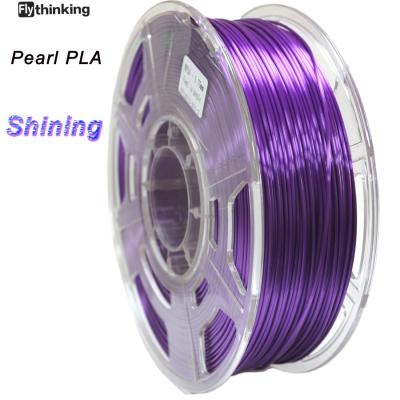 China 3D Printer Filament Flythinking 1kg/roll MPLA 1.75mm Silky Glossy High Strength PLA Filament Smooth Printed Filament for sale