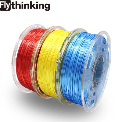 China Wholesale PLA ROHS Filamentos 3d silk filament printing glossy plastic filament 1.75mm for 3D printer for sale