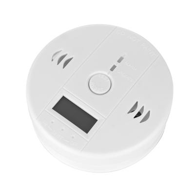 China Only Carbon Monoxide Poisoning Warning Alarm Detector LCD Co Sensor Work Built In 85dB Siren Independent CO01 Noise for sale