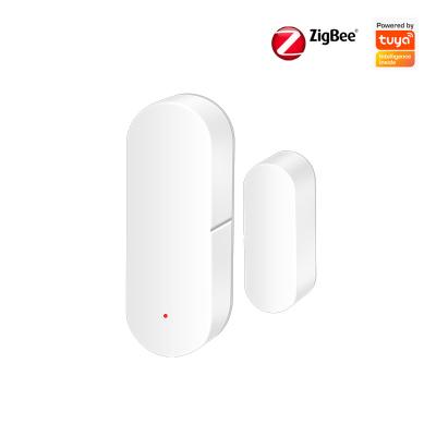 China Tuya Zigbee Smart Open-Close Door Detectors Free Life App Notification Alert Automation With Other Tuya Device ZGB-D001 for sale