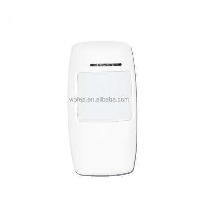 China Wireless Smart PIR Motion Sensor Alarm Detector with Antenna for WIFI GSM PSTN Home Burglar Alarm System Security S002 for sale