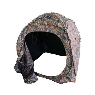 China Lightweight Waterproof Folding Camouflage Hunting Tent Outdoor Camouflage Blinding Being Hungry Shelter for sale