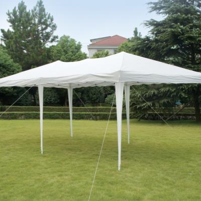 China Outdoor Gazebo Anti-UV Pop Up Tent Backyard Folding Tent For Garden Polyester Canopy Customizable for sale