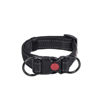 China Wholesale Custom Adjustable Reflective Waist Waterproof Neoprene Padded Nylon Luxury Pet Collar for sale