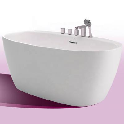 China Monarch Freestanding Sanitary Ware High Quality Easy To Clean Small Freestanding Deep Soaking Acrylic Corner Bath Tubs For Sale for sale